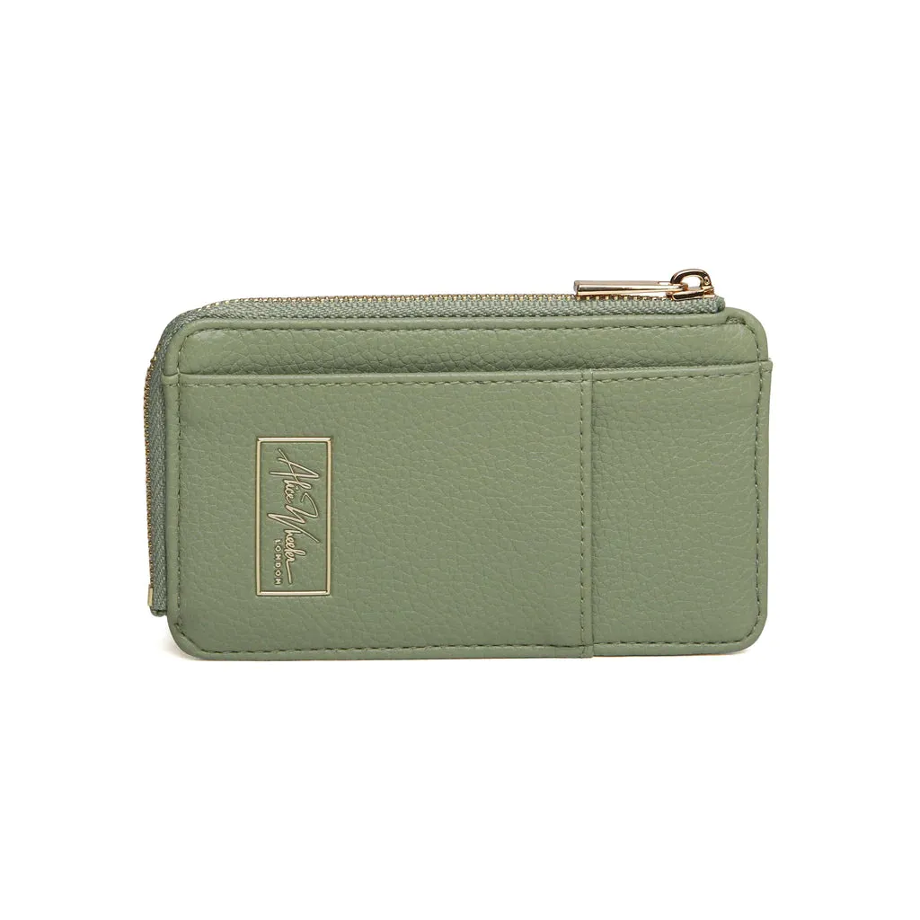Alice Wheeler Bath Coin/Card Purse Sage