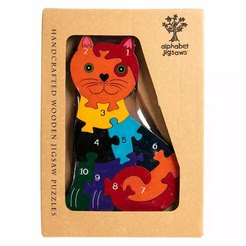 Alphabet Jigsaws Number Cat Jigsaw