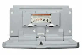 Alpine Industries ALP411-GRY Horizontal Baby Changing Station-Grey