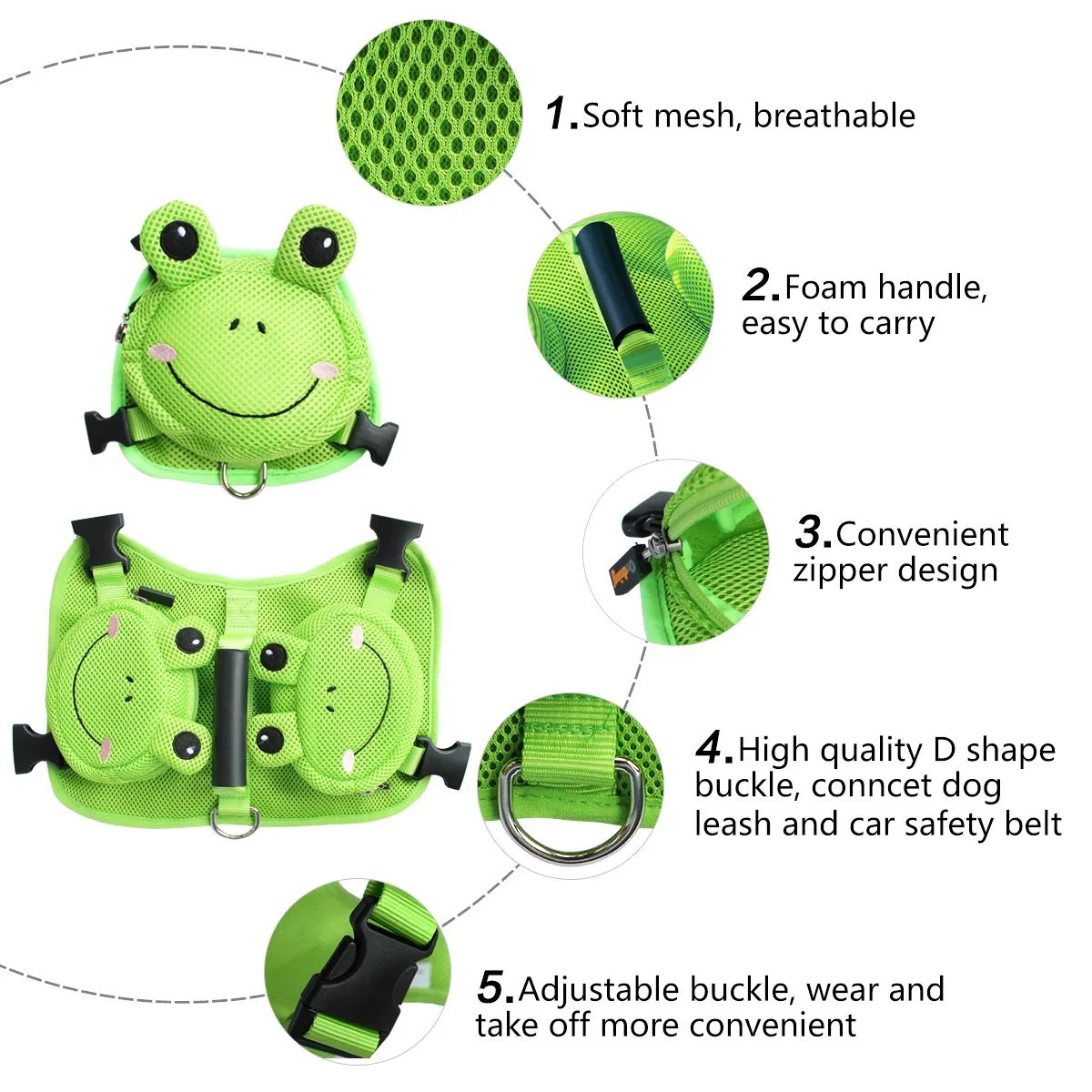 Animal Friendz Backpack Harness