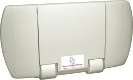 ASI 9012 Baby Changing Station - Horizontal, Surface Mounted