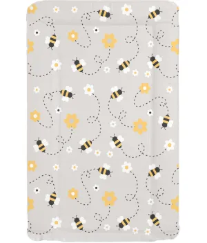 Babybase Changing Mat Grey Bee