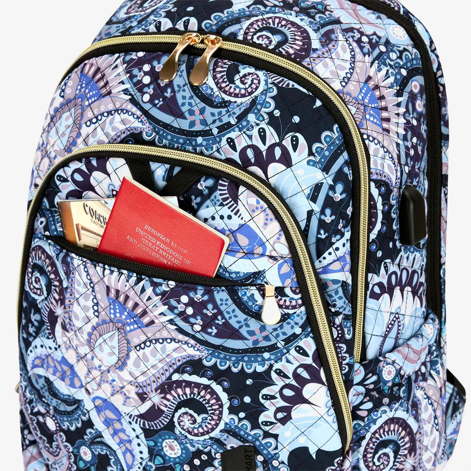 Bonchemin 15.6 inch Laptop Backpacks with USB Charging Port