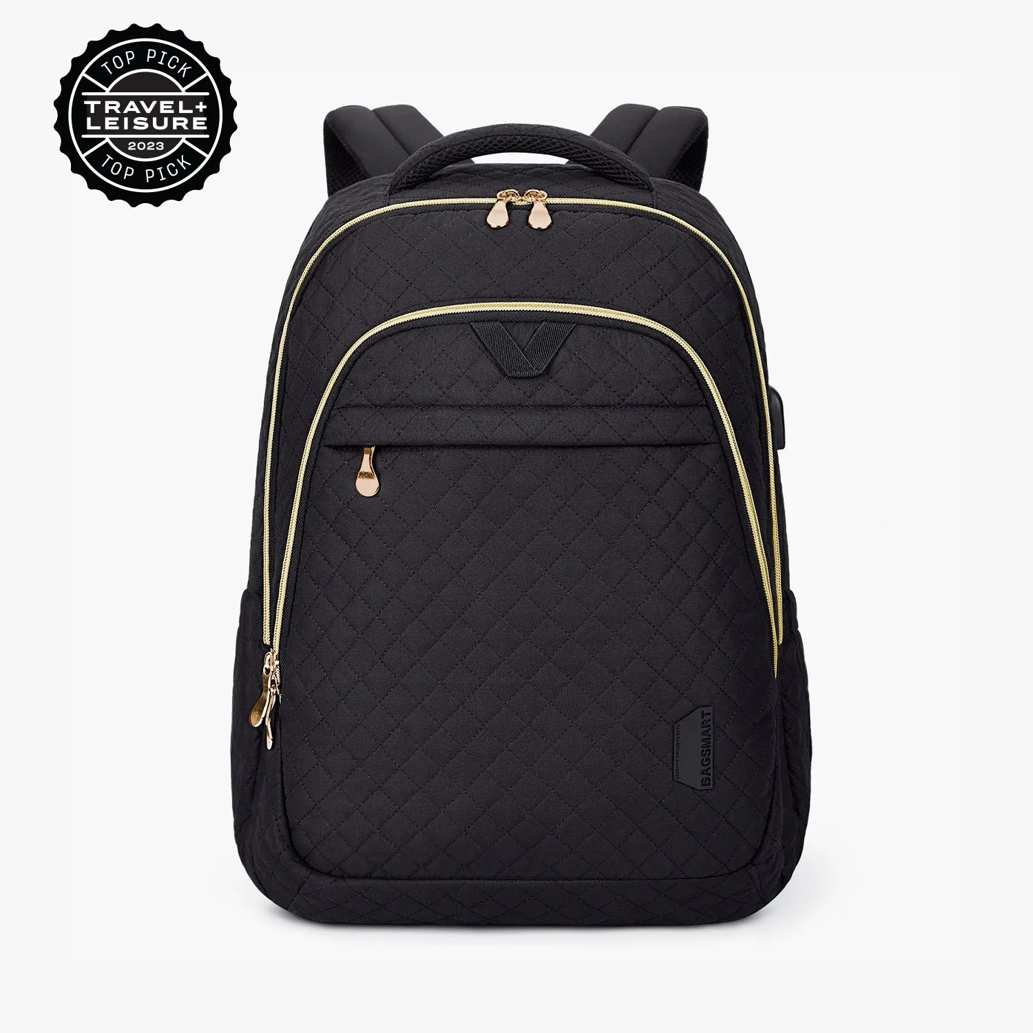 Bonchemin 15.6 inch Laptop Backpacks with USB Charging Port