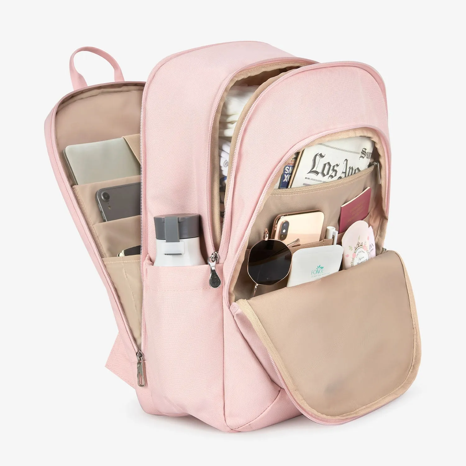 Bonchemin 15.6 inch Laptop Backpacks with USB Charging Port