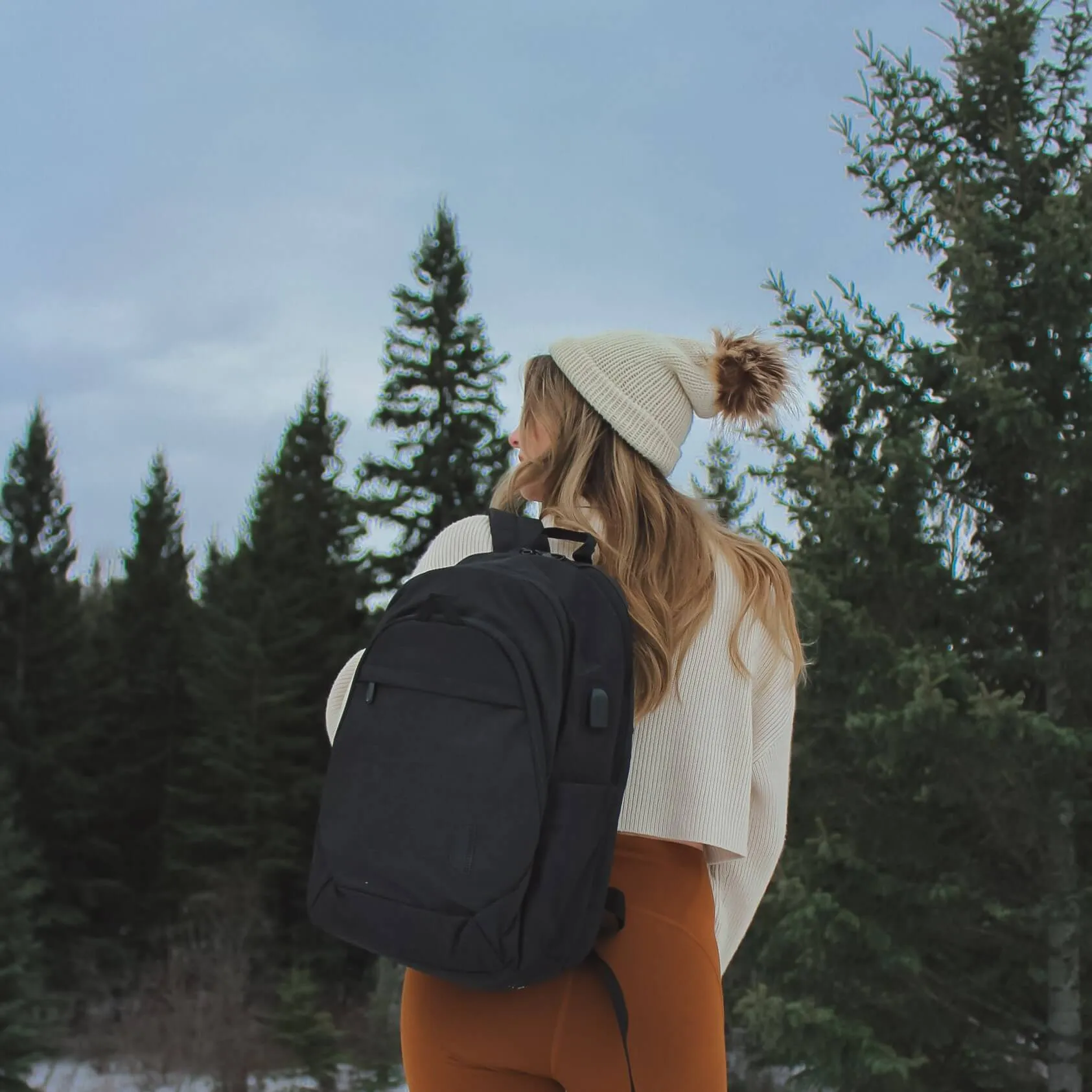 Bonchemin 15.6 inch Laptop Backpacks with USB Charging Port