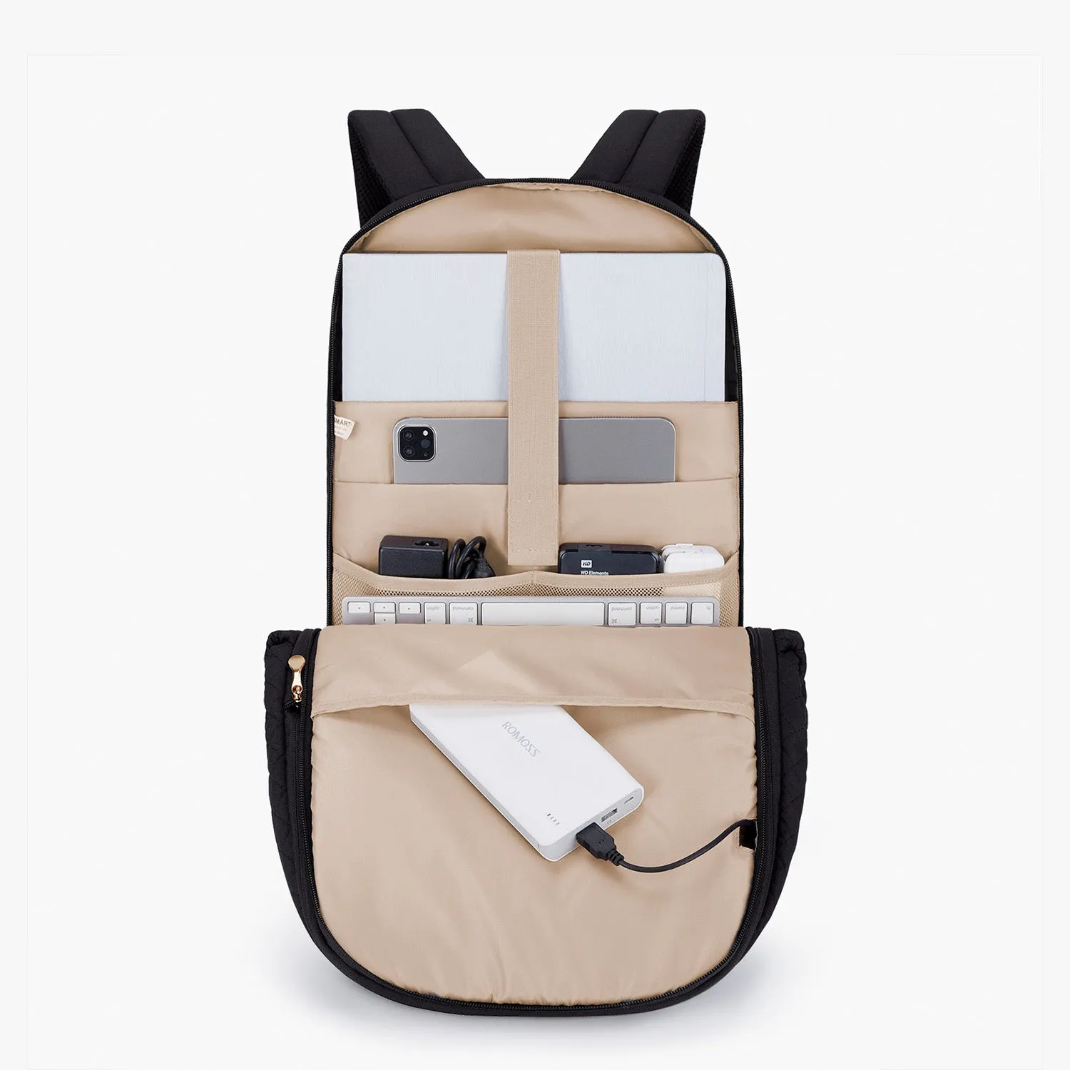 Bonchemin 15.6 inch Laptop Backpacks with USB Charging Port