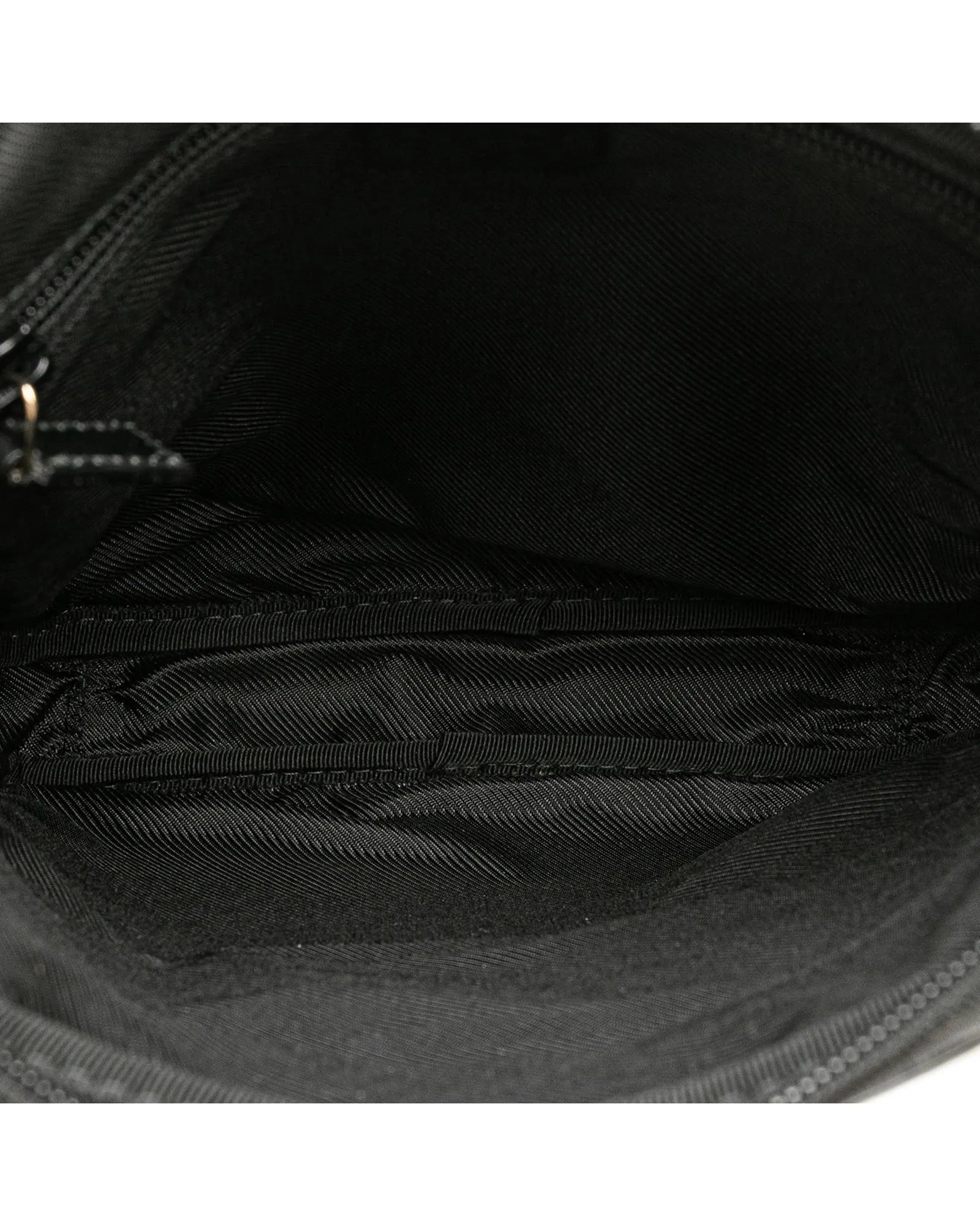 Canvas Crossbody Bag with Leather Trim and Adjustable Strap