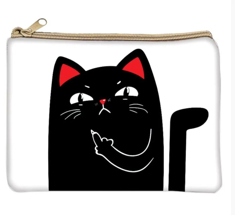 CAT WITH ATTITUDE - COIN PURSE