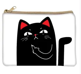 CAT WITH ATTITUDE - COIN PURSE