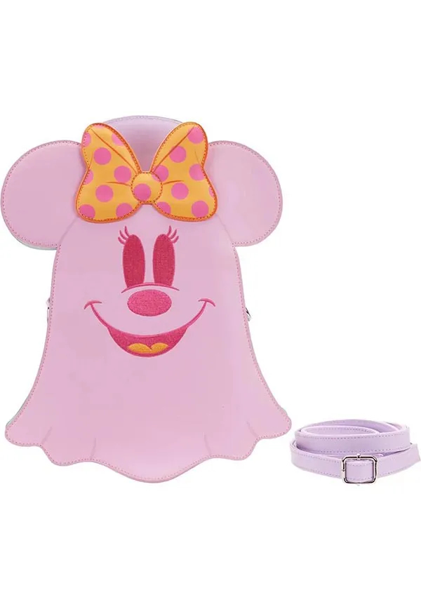 Disney: Mickey & Minnie Pastel Ghost Glow | CROSSBODY BAG*