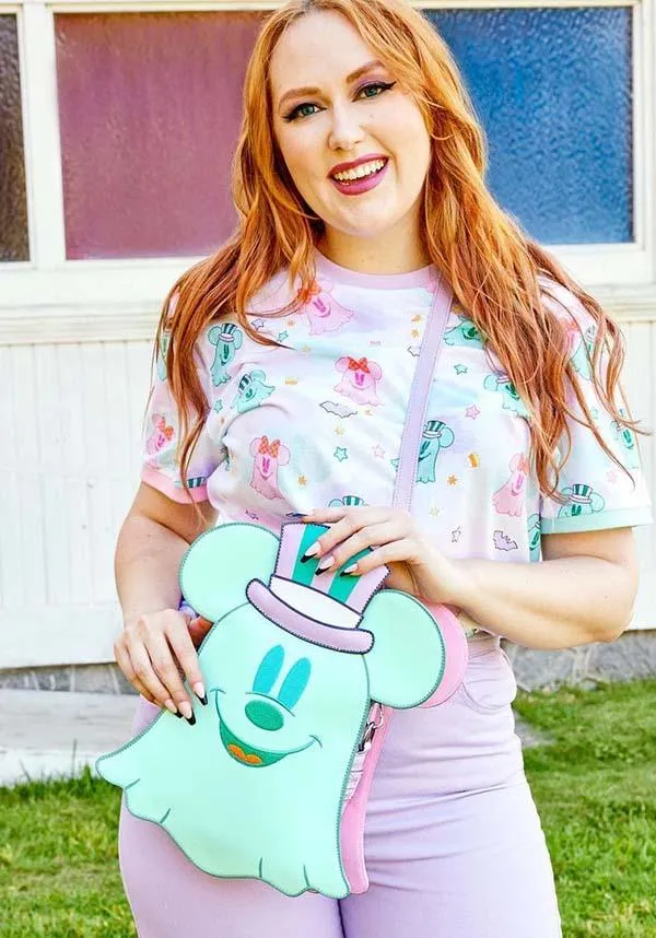 Disney: Mickey & Minnie Pastel Ghost Glow | CROSSBODY BAG*