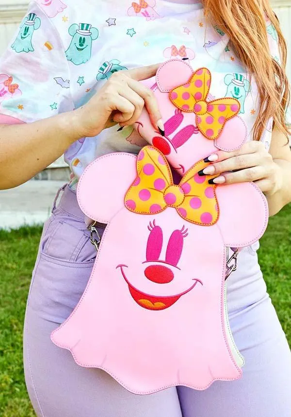 Disney: Mickey & Minnie Pastel Ghost Glow | CROSSBODY BAG*