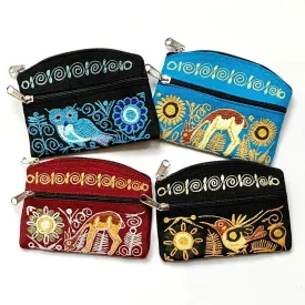 Embroidered Small Pouch