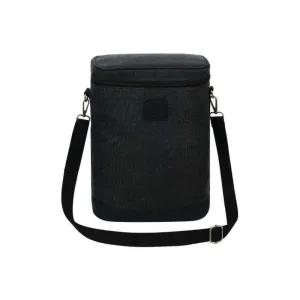 Escape Classic Canvas Wine Cooler Bag | Black