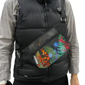 Fanny Pack or Crossbody Bag - Night FernTastic Fabric