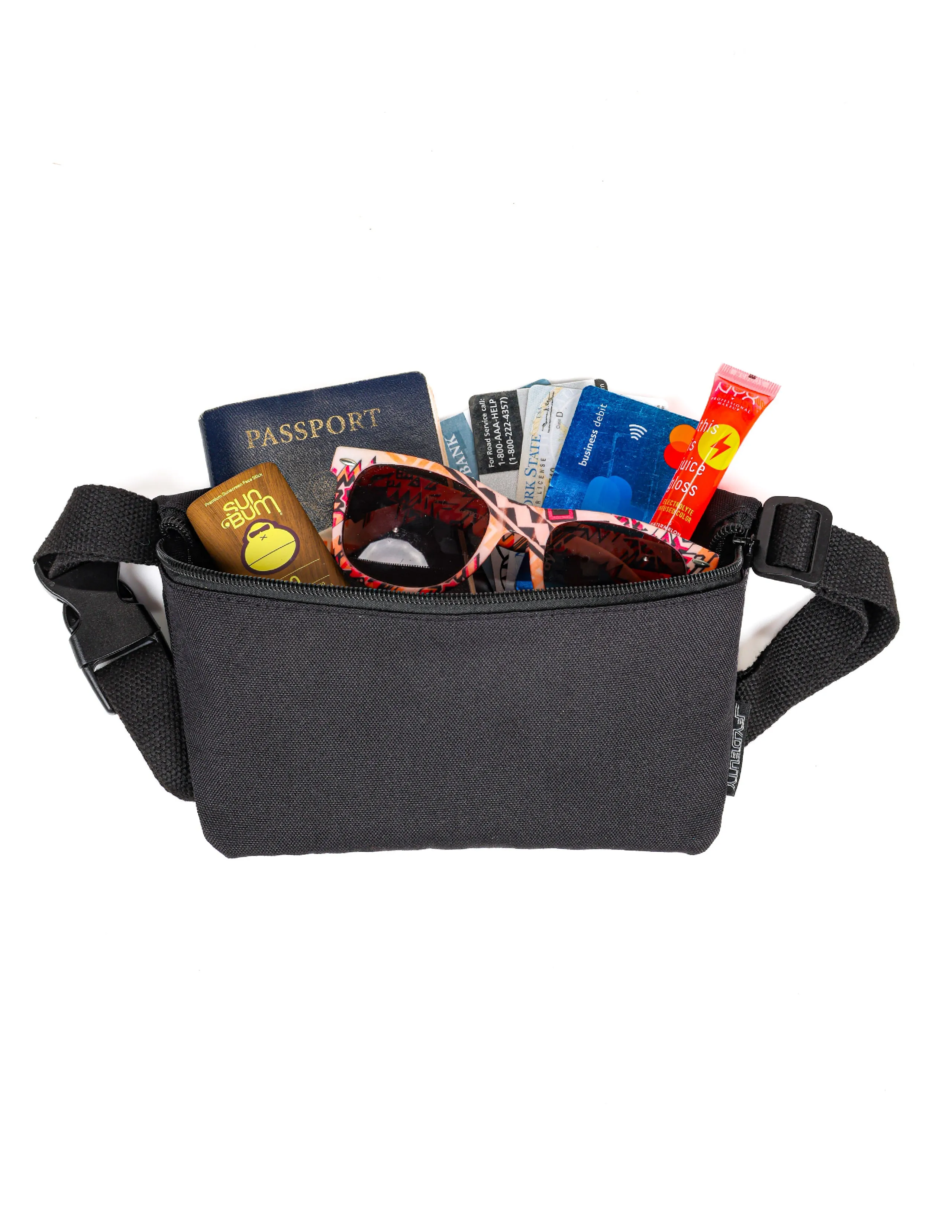 Fanny Pack | Slim | Recycled RPET | Black