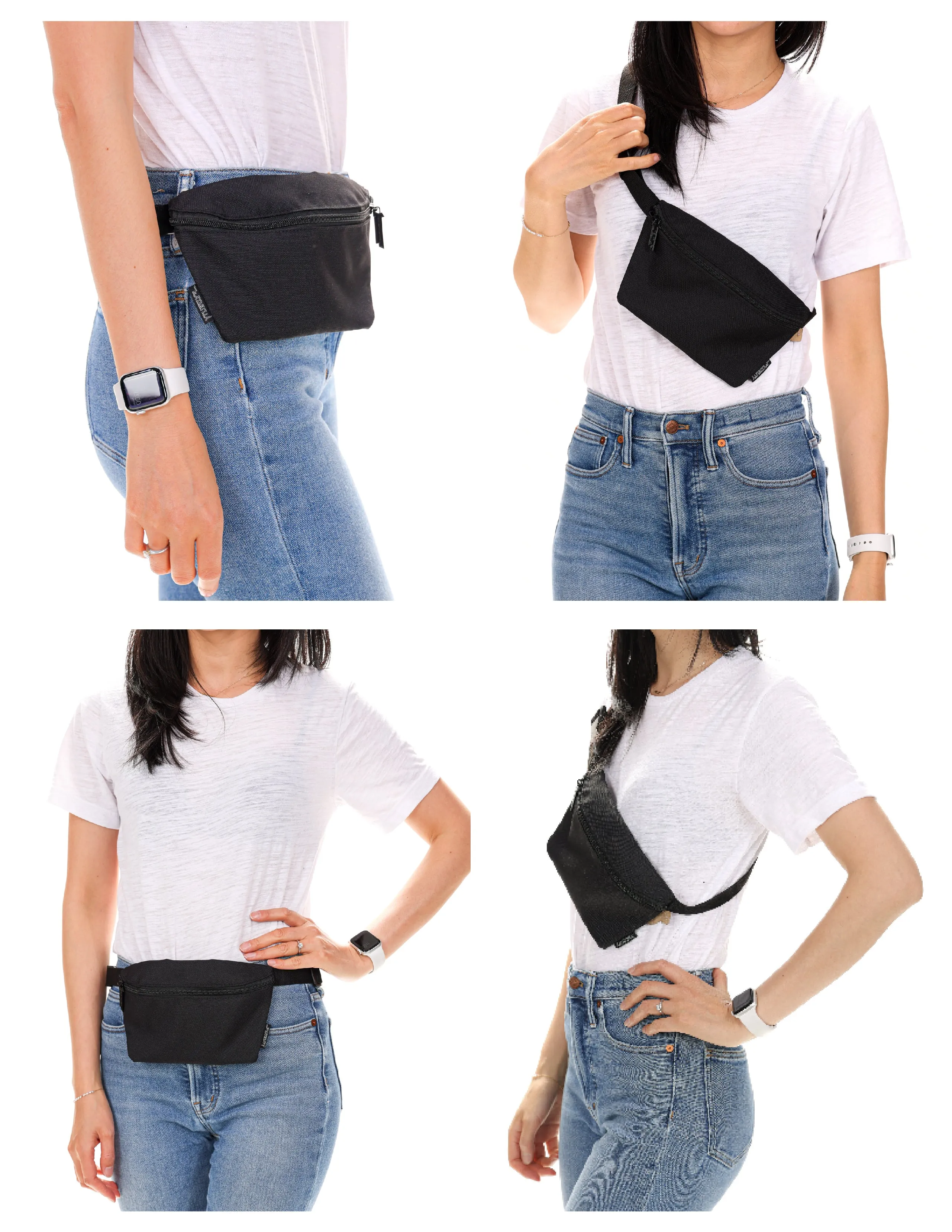 Fanny Pack | Slim | Recycled RPET | Black
