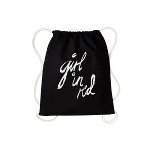 Girl In Red Gym Bag