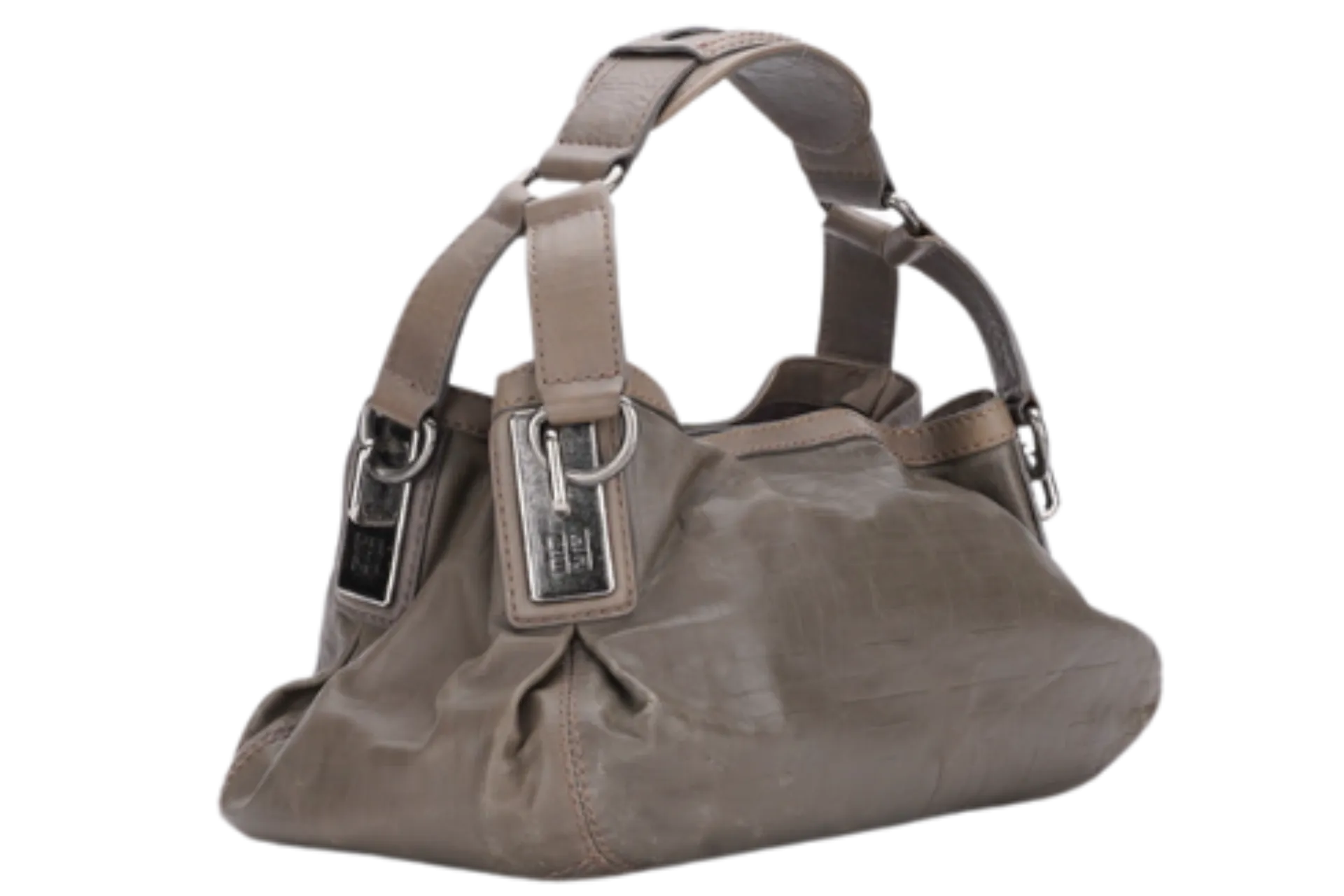 GIVENCHY MEDIUM HOBO OLIVE COLOR WITH DUST COVER