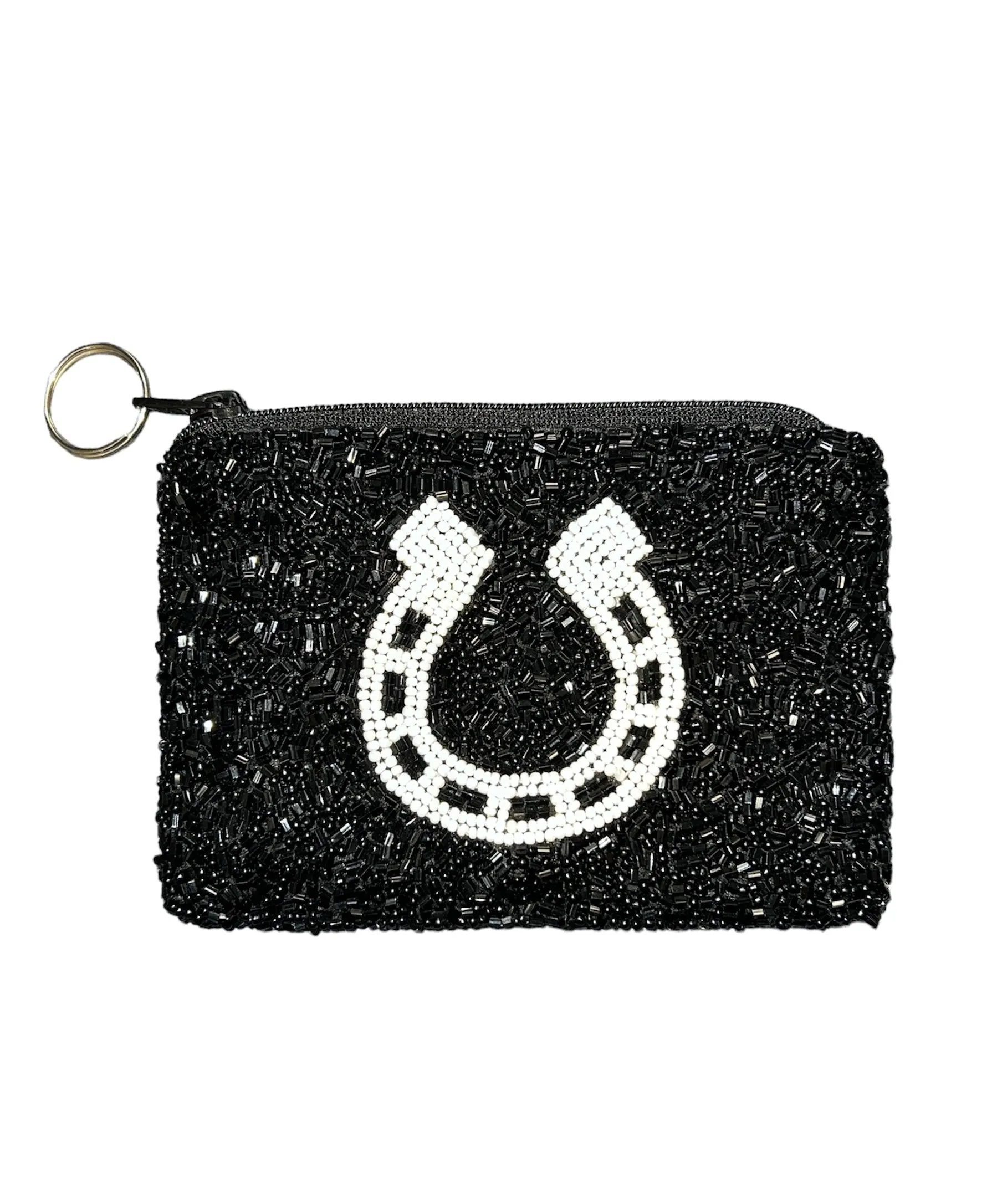 Hand Beaded Coin Purse - Horseshoe
