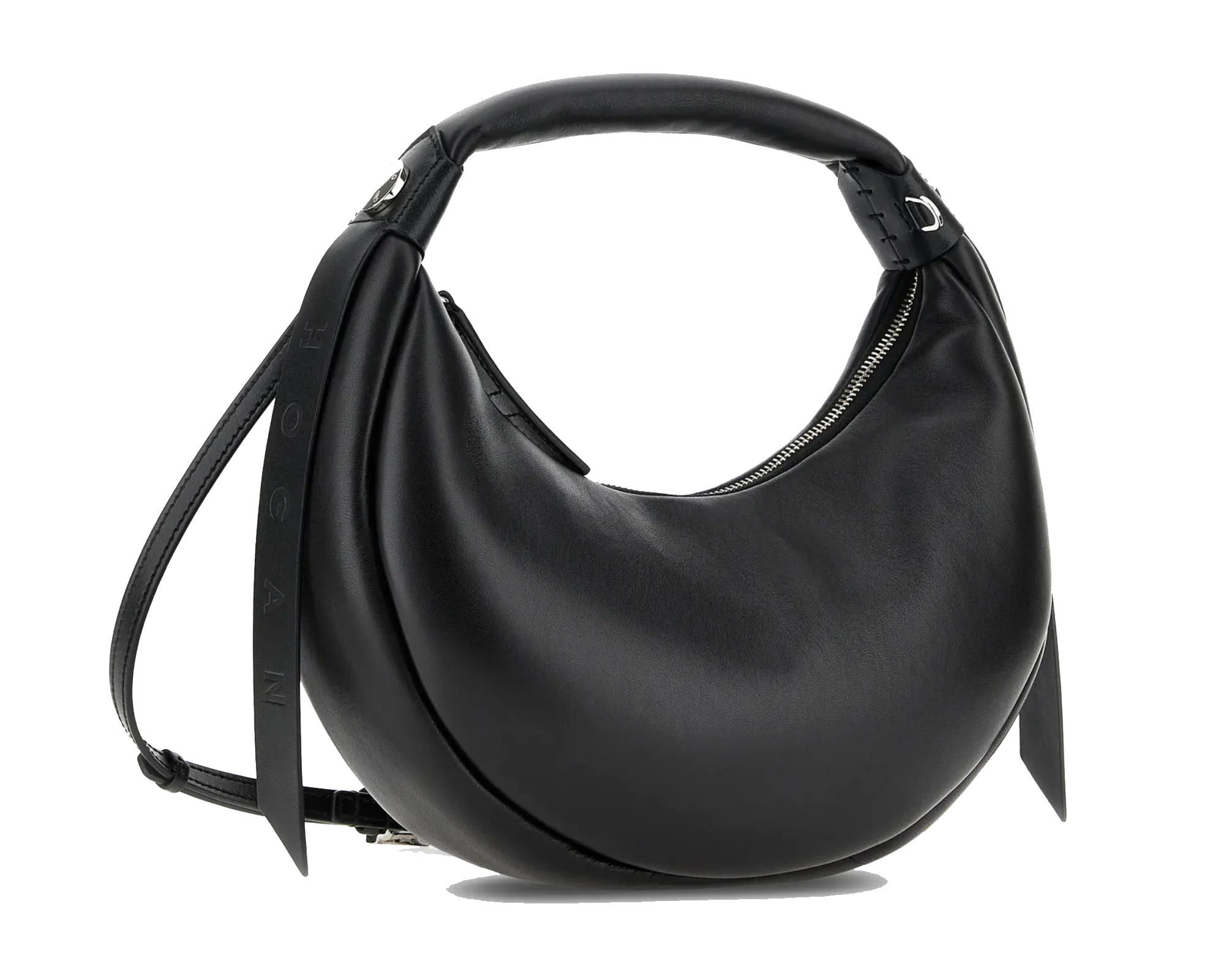 HOGAN BAM BAM HOBO MINI BAG BLACK
