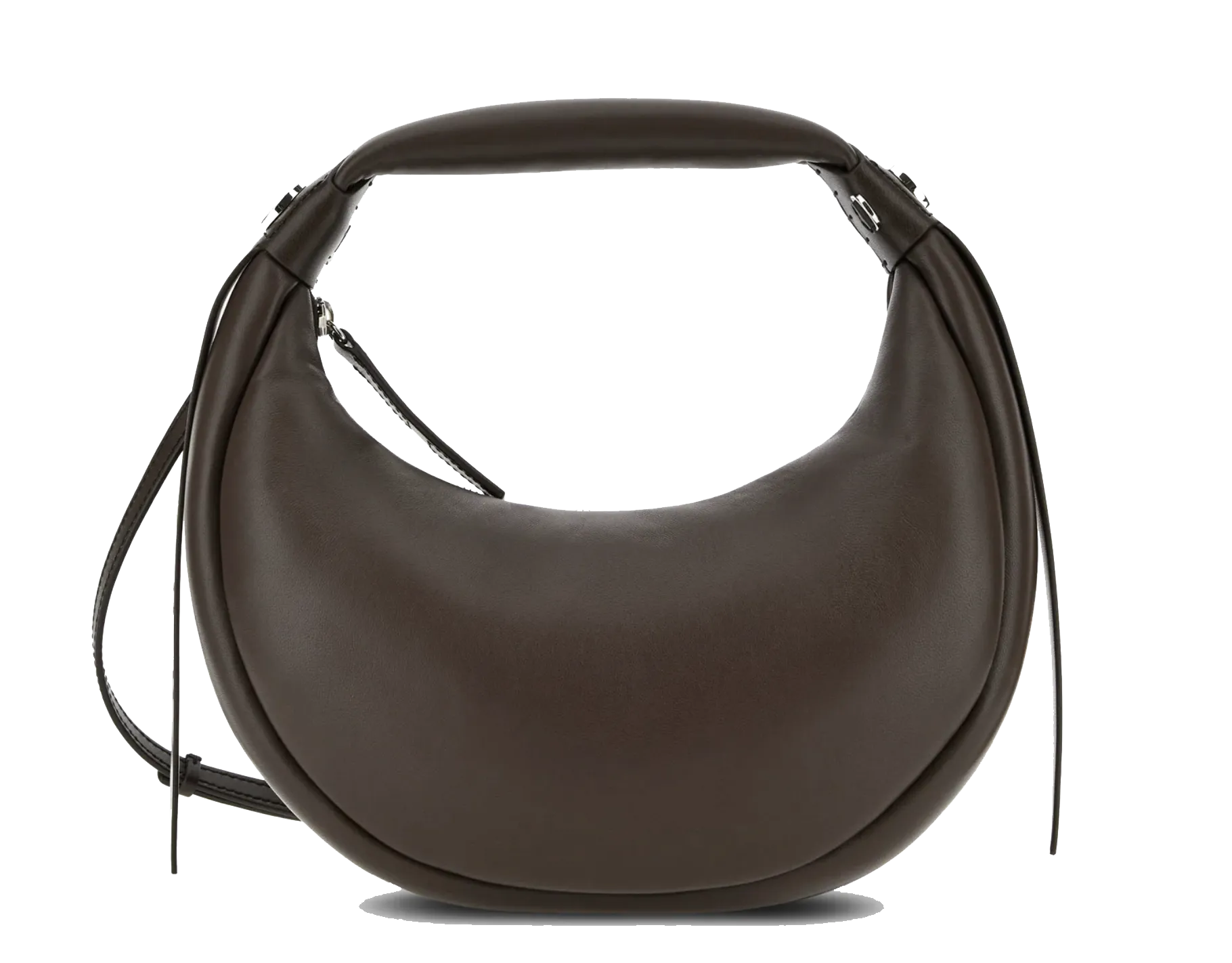 HOGAN BAM BAM HOBO MINI BAG BROWN