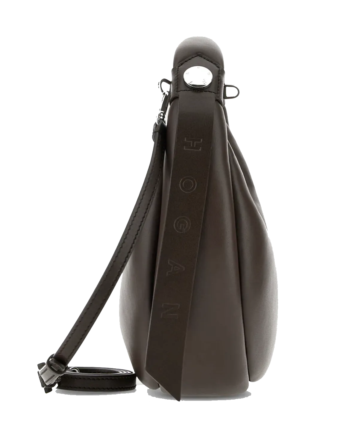 HOGAN BAM BAM HOBO MINI BAG BROWN