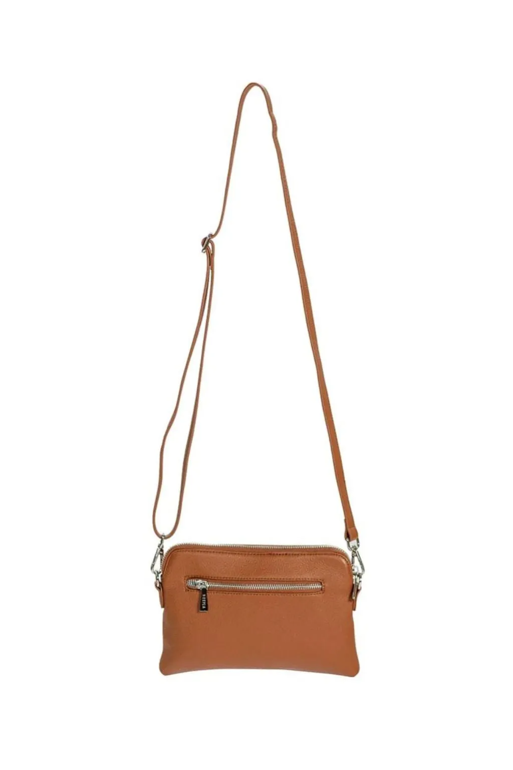 Hoopla Mini Cross Body Slouch Bag - Tan