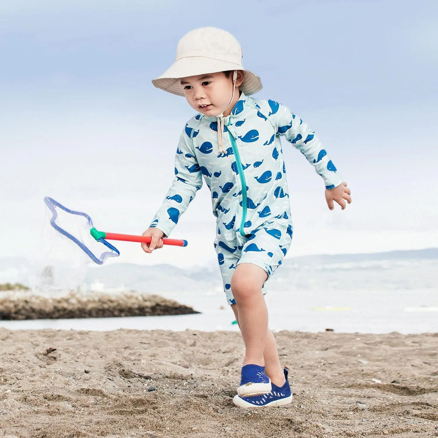 JAN & JUL Grow-with-Me Cotton Bucket Sun-Hat for Baby and Kids
