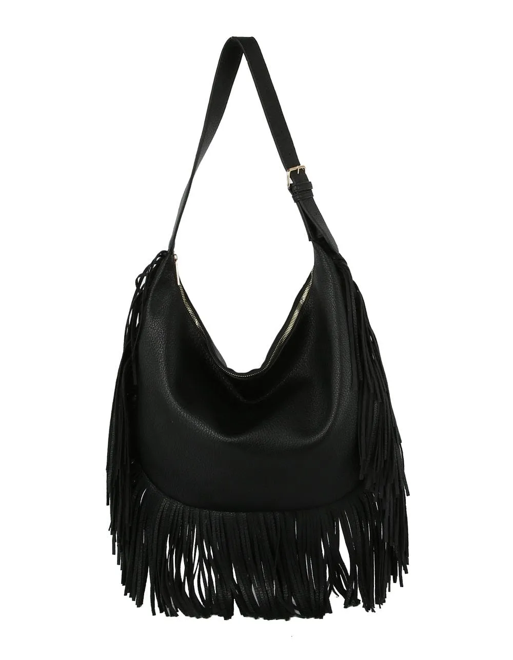 JY0391 Fringe Western Hobo Bag