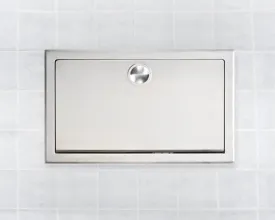 Koala Kare KB-110-SSRE Stainless Steel Recessed Baby Changing Station