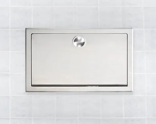Koala Kare KB-110-SSRE Stainless Steel Recessed Baby Changing Station