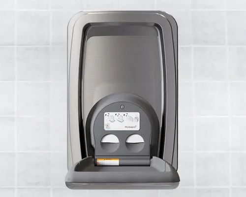 Koala Kare KB311-SSWM Vertical, Stainless Steel, Surface-Mounted, Baby Changing Station