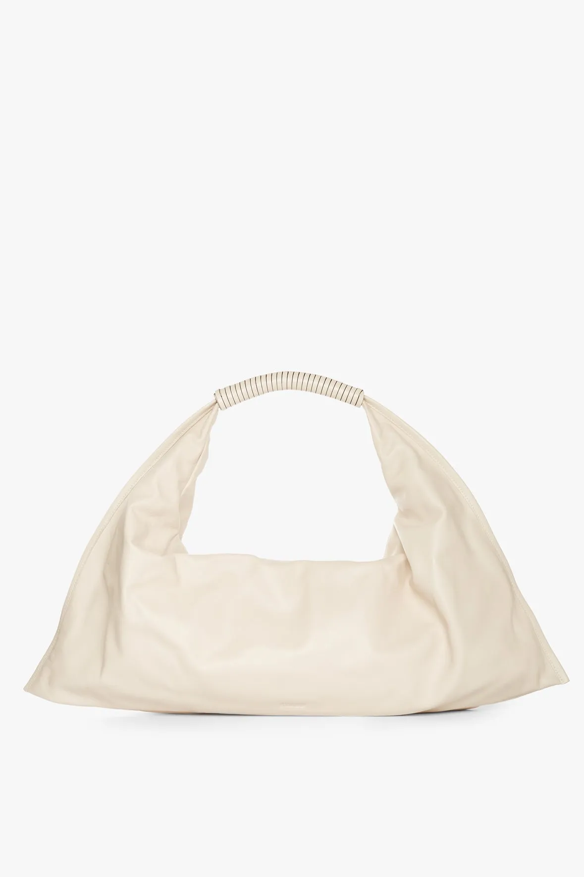 LARGE JETSON HOBO TOTE | CREAM