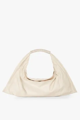 LARGE JETSON HOBO TOTE | CREAM