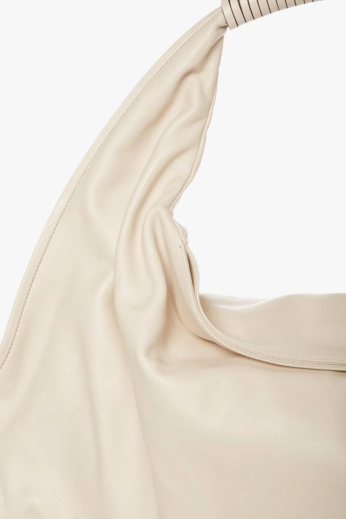 LARGE JETSON HOBO TOTE | CREAM