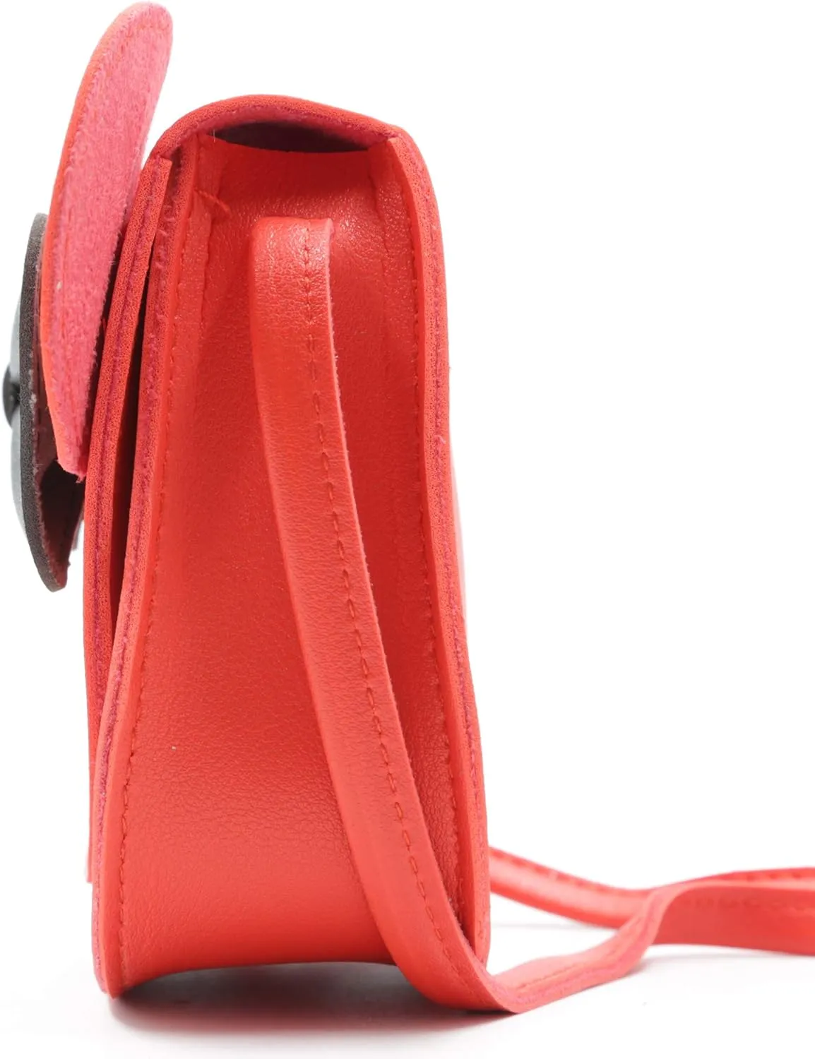 Little Mouse Ear Bow Crossbody Purse,PU Shoulder Handbag for Kids Girls Toddlers