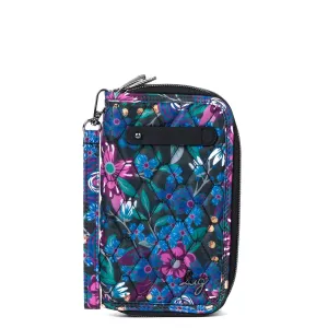 LUG Super Tram Zip RFID Wallet in Whimsy Black