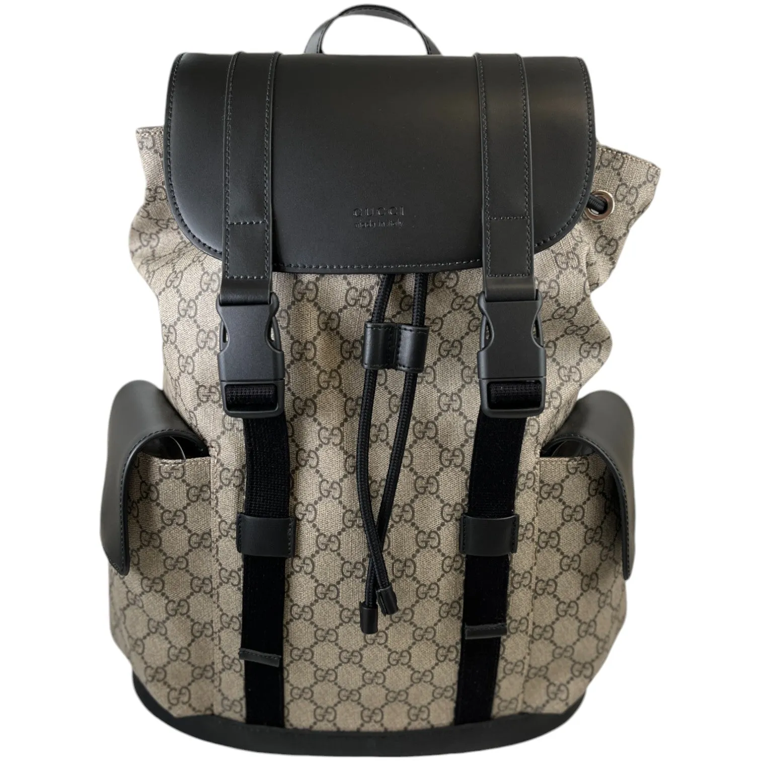 Men's Gg Supreme Backpack Beige