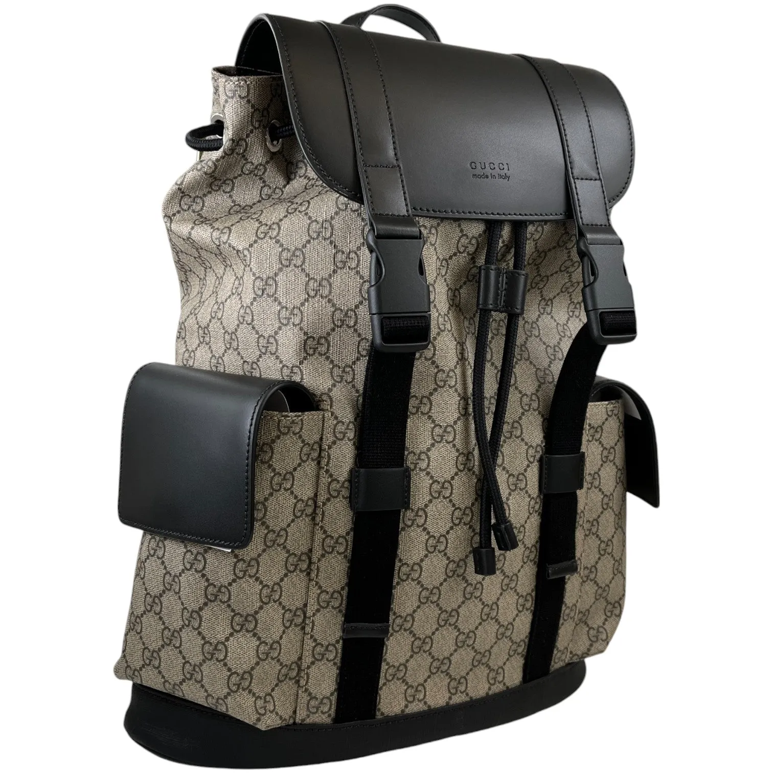 Men's Gg Supreme Backpack Beige