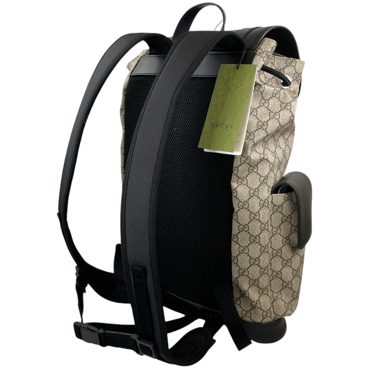 Men's Gg Supreme Backpack Beige
