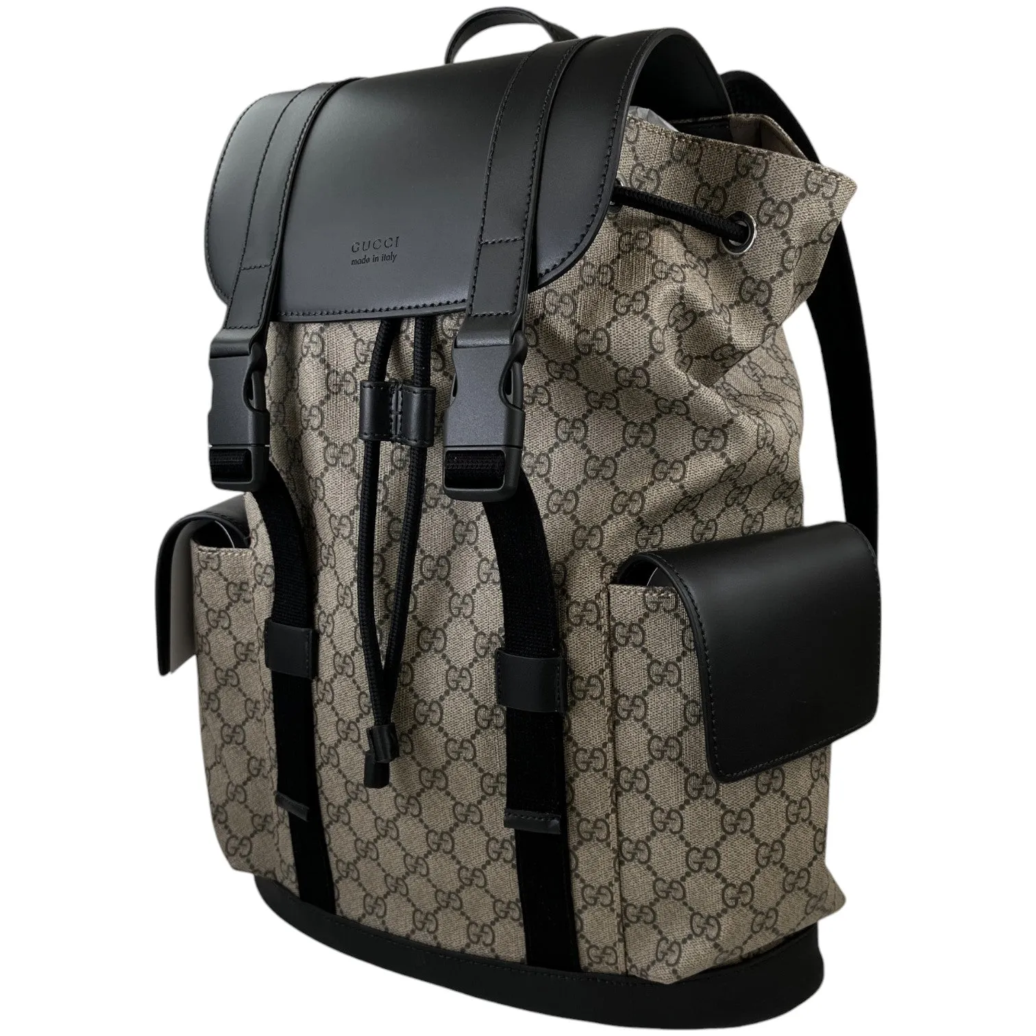 Men's Gg Supreme Backpack Beige