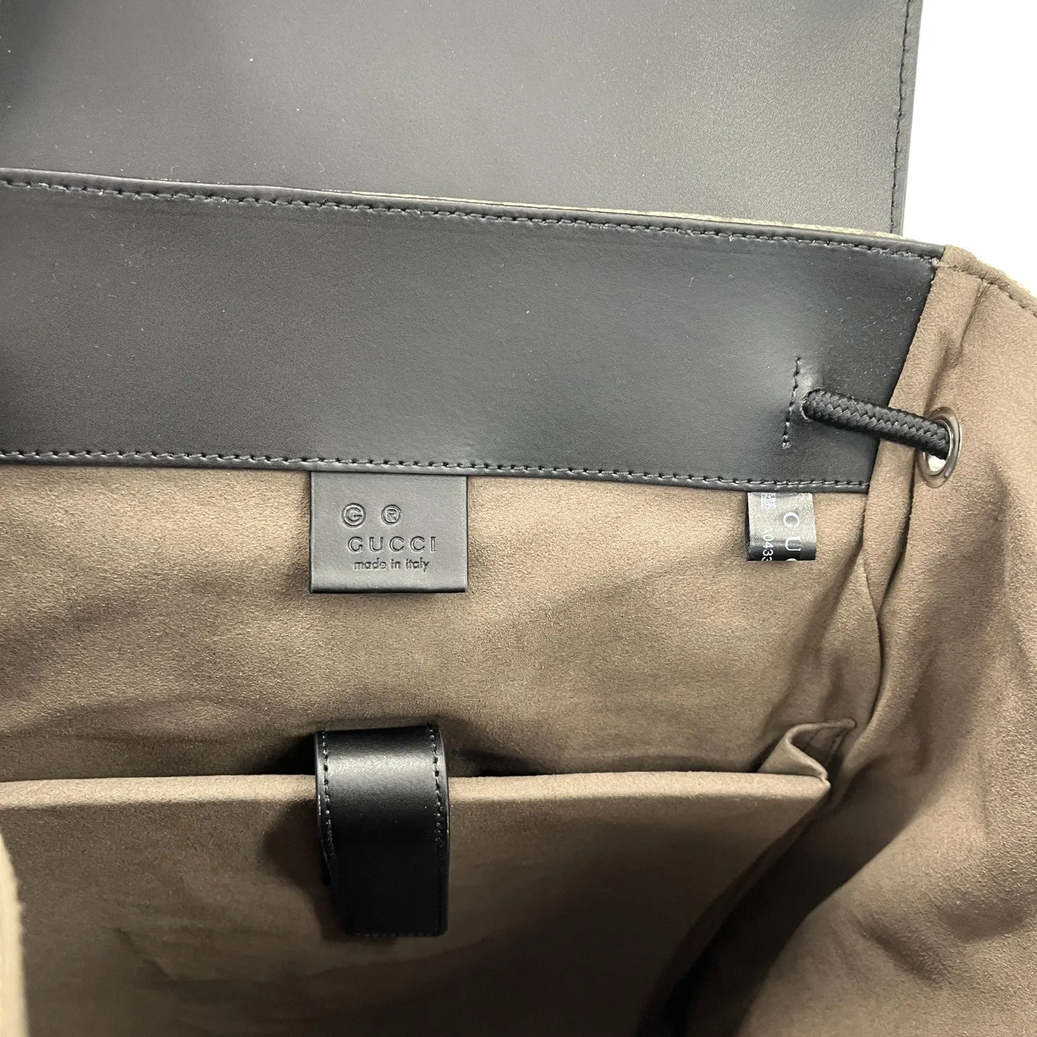 Men's Gg Supreme Backpack Beige
