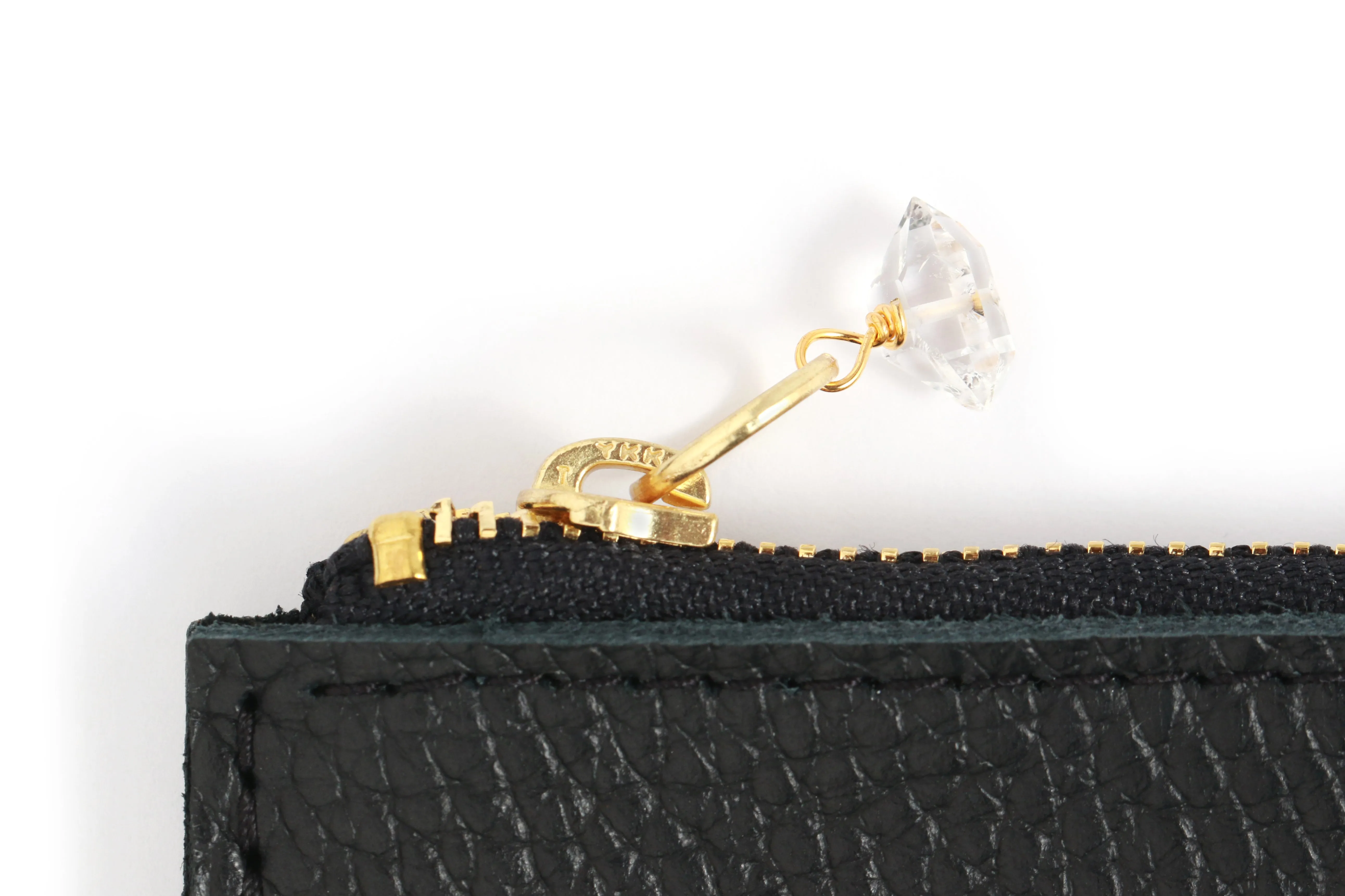 MJM x Shana Luther Black Leather Jewelry Wrap