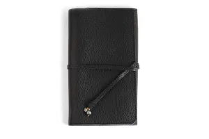 MJM x Shana Luther Black Leather Jewelry Wrap