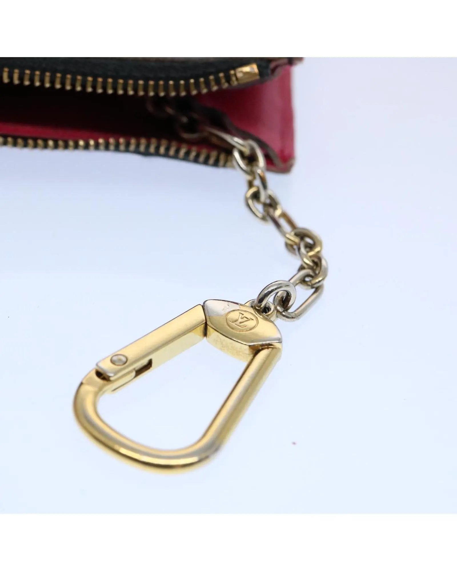 Monogram Multicolor Canvas Coin Purse - Black