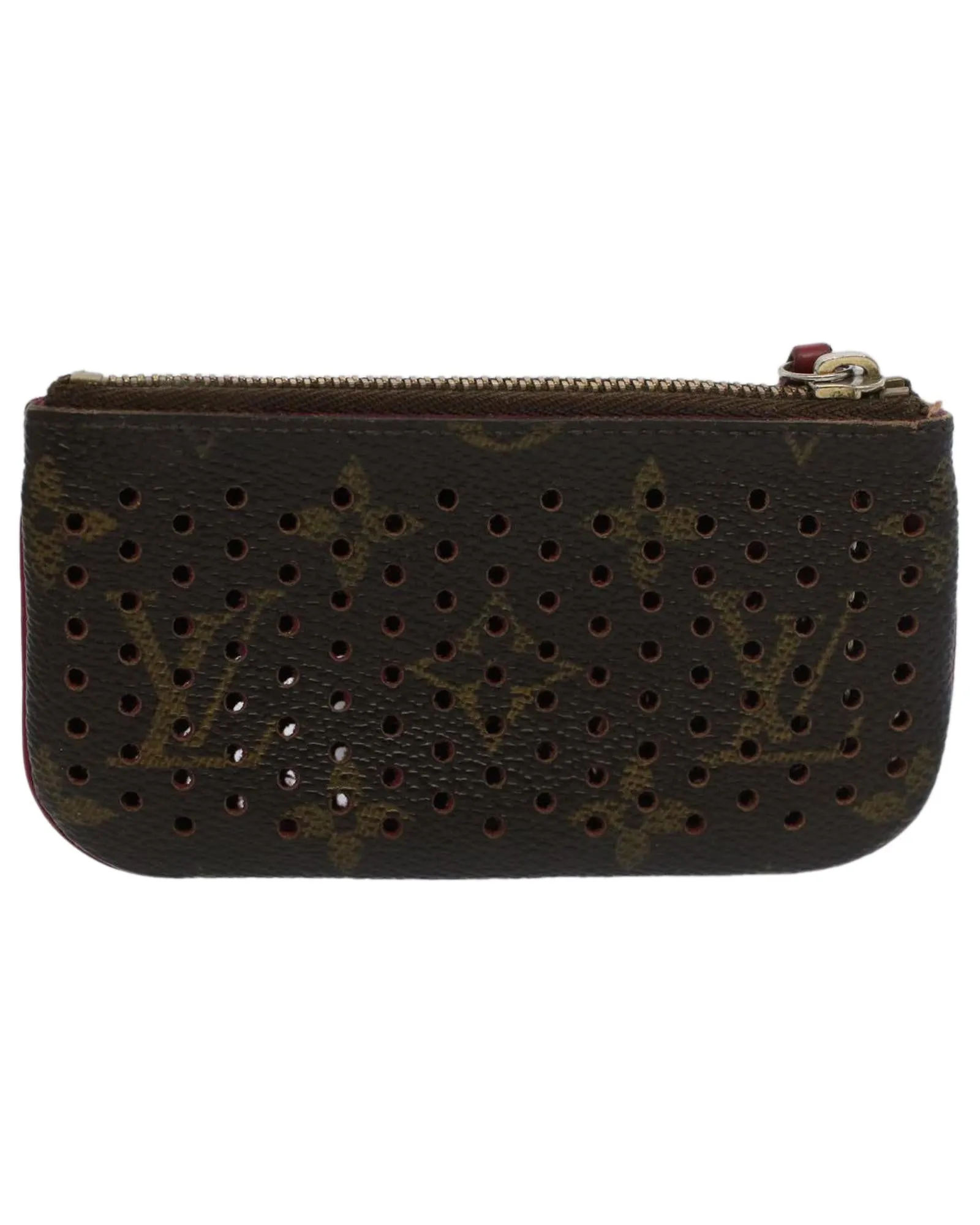 Pink Monogram Coin Purse
