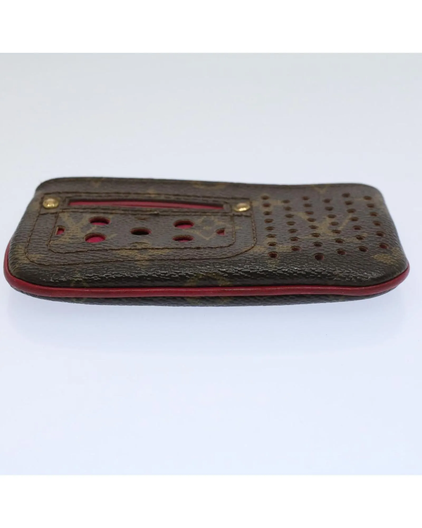 Pink Monogram Coin Purse