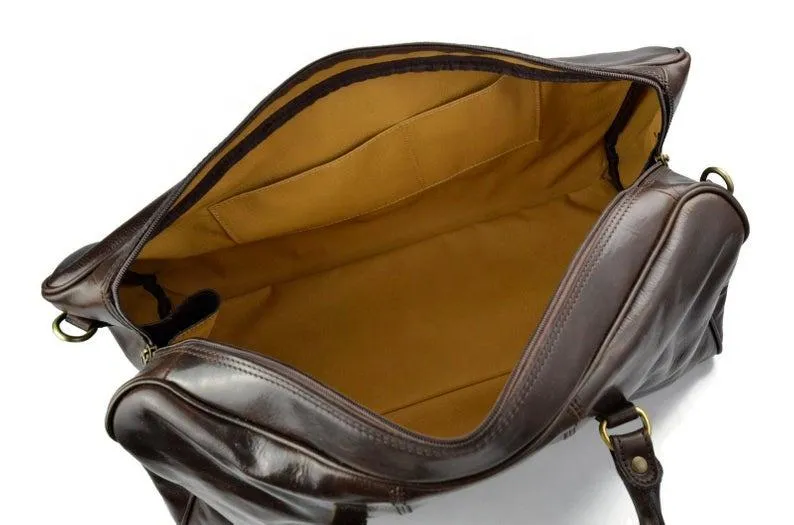 Shriners Travel Bag - Genuine Leather
